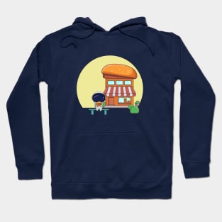 BURGER SHOP AND ASTRO Hoodie